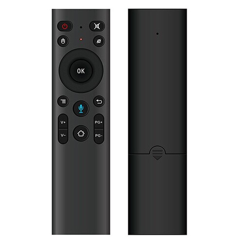 Q5+plus2.4G wireless voice remote control with infrared learning support set-top box projector smart flying squirrel