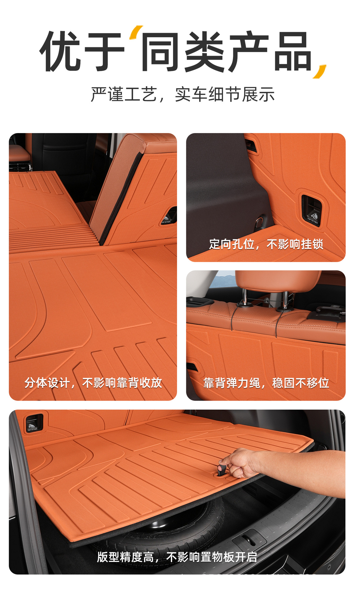 Suitable for Chery Tiggo 8 Trunk Mat, 26 Models of Fifth-Generation Tpe Car Trunk Mats Specifically Designed for the Car