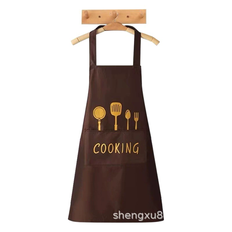Домашняя кухня Приготовление водонепроницаемый маслостойкий фартук женский мода новый взрослый комбинезон мужская талия оптом