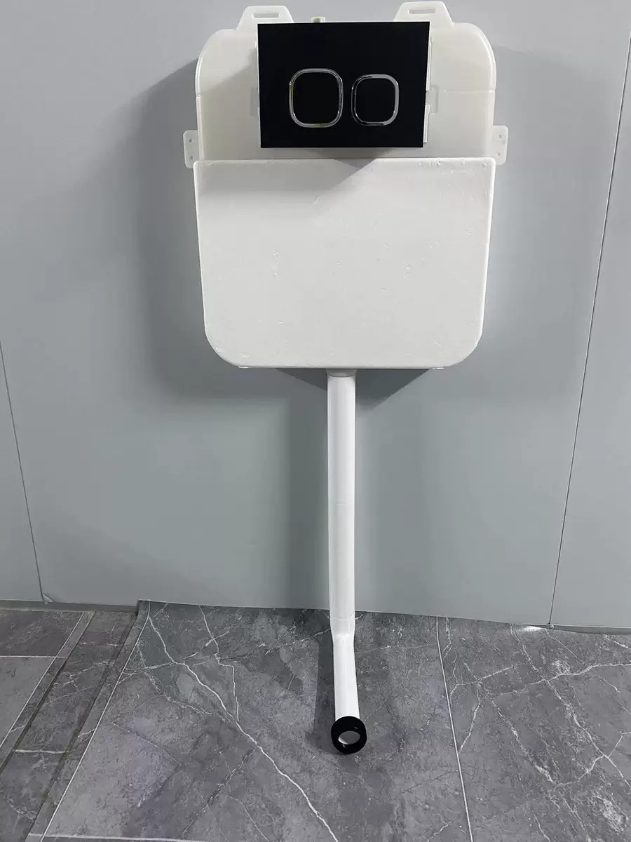 Single in-wall hand-operated water tank