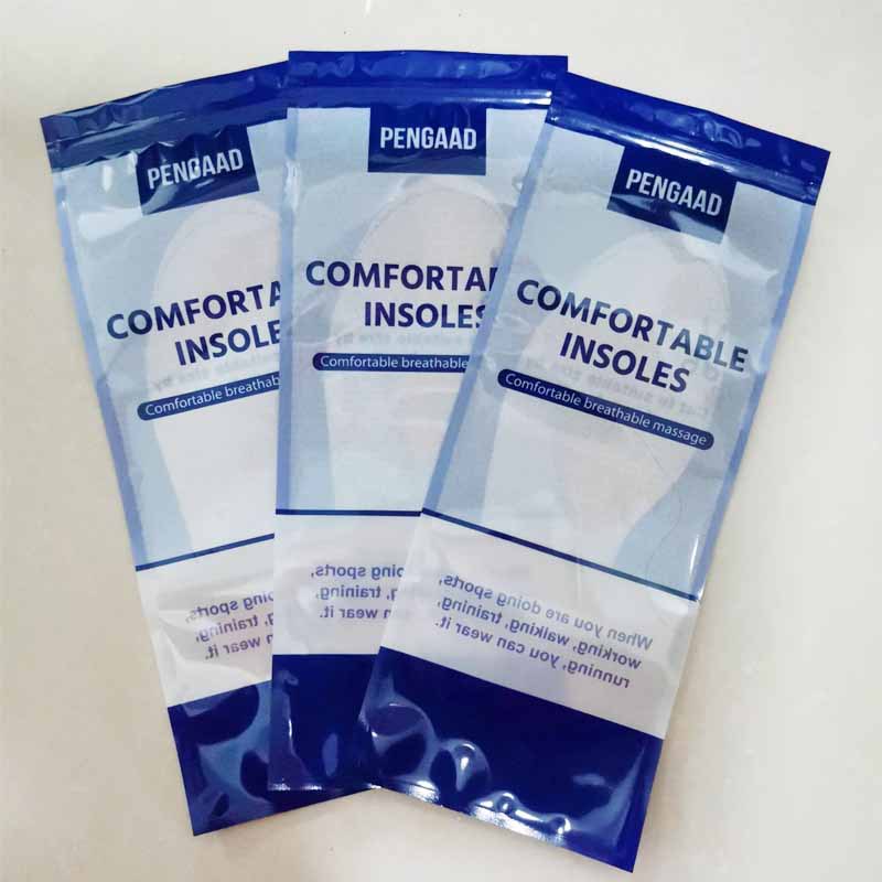 通用鞋垫包装袋 定 半透明塑料长条自封袋  阴阳骨密封包装袋打孔