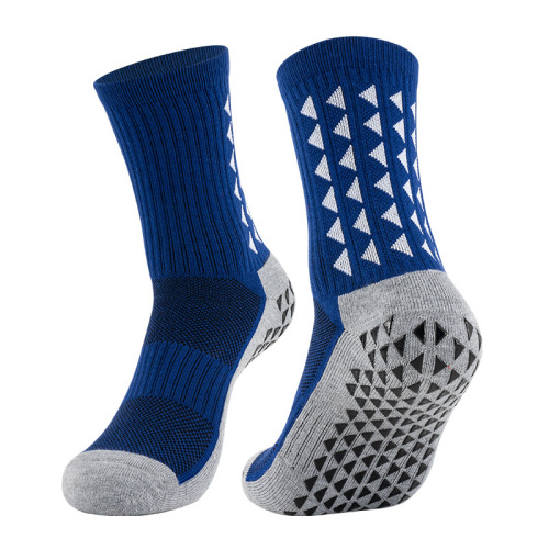 Football Socks, Men's Socks, Glue Anti-Slip Floor Socks, Practical Training Socks, Towel Bottom Short Cylindrical Thickened Professional Sports Socks