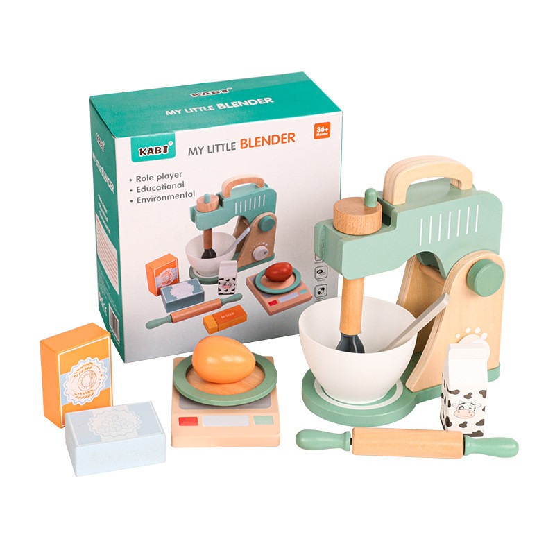 Nuevo exprimidor de juegos de madera para niños, máquina de jugos para niños, interacción entre padres e hijos, juguetes para compartir para bebés, jardín de infantes