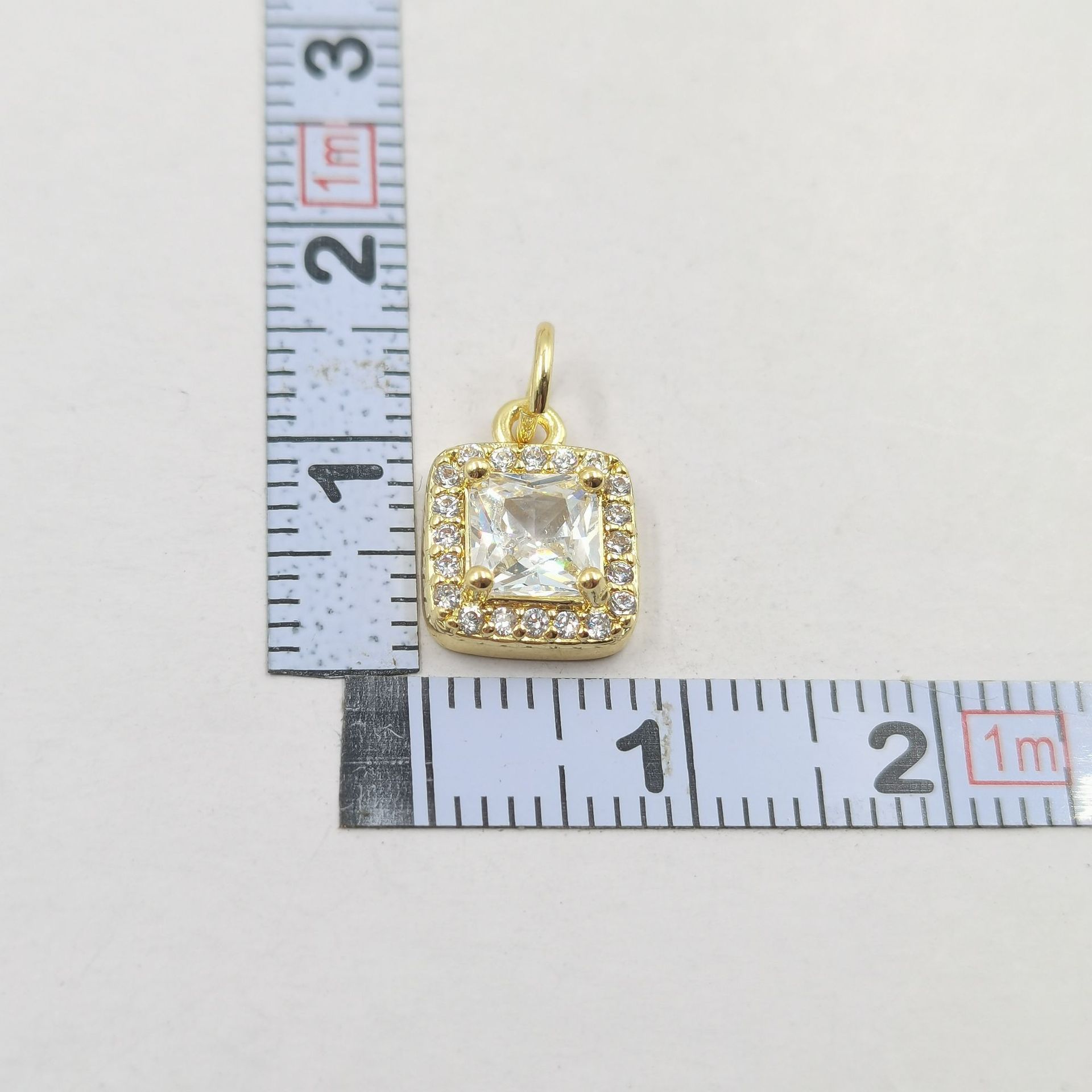 20g Weight Pendant Jewelry Making Type DIY Jewelry Accessories Classification 1 Piece Quantity Copper Material Geometric Pattern Elegant, Retro Style 1 Piece Copper Geometric Pendant 5