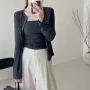 秋季防晒上衣吊带两件套