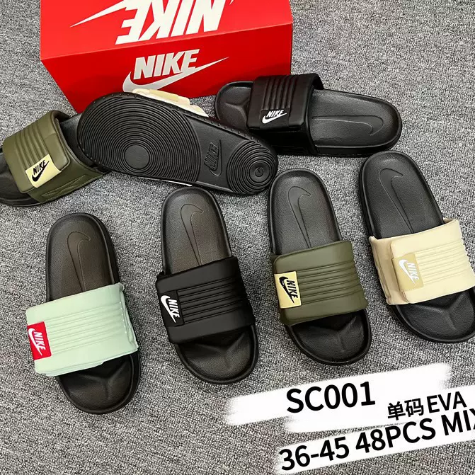 2025新款夏季EVA魔术贴拖鞋一字拖沙滩鞋男情侣室内室外防滑拖鞋