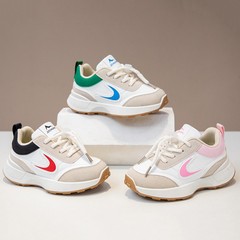 2025春秋新款舒適時尚百搭兒童運動鞋透氣男女童跑步鞋休閒鞋童鞋