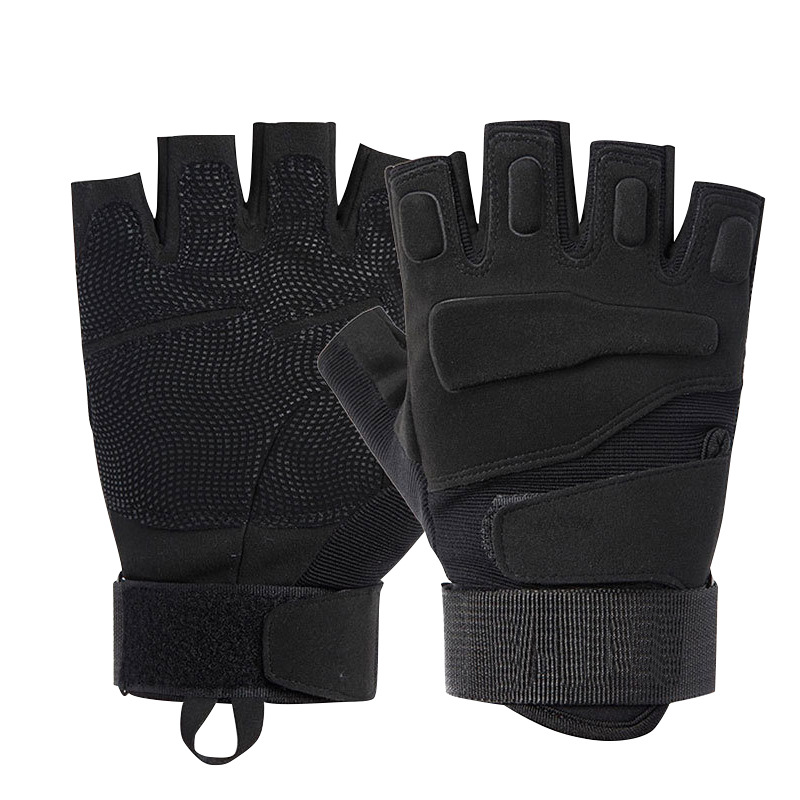 Half-Finger Tactical Gloves Men's Cycling Sports Outdoor Mountaineering Rock Climbing Combat Protection Military Fans Training Military Fans Tactics