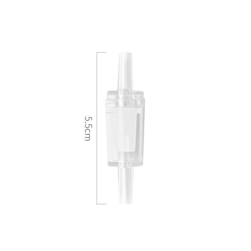 Fábrica de plástico Conector directo tanque de peces aireador bomba tubo de aire válvula de retención accesorios de acuario válvula de retención