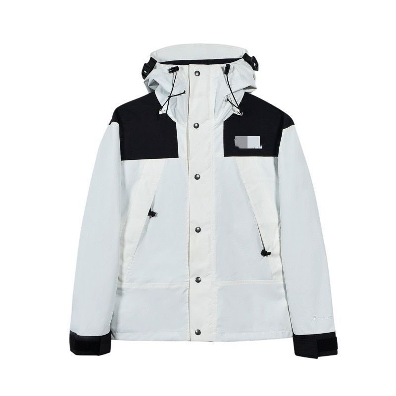 外贸1990冲锋衣男女美版北家登山服三合一户外防风情侣外套连帽|undefined