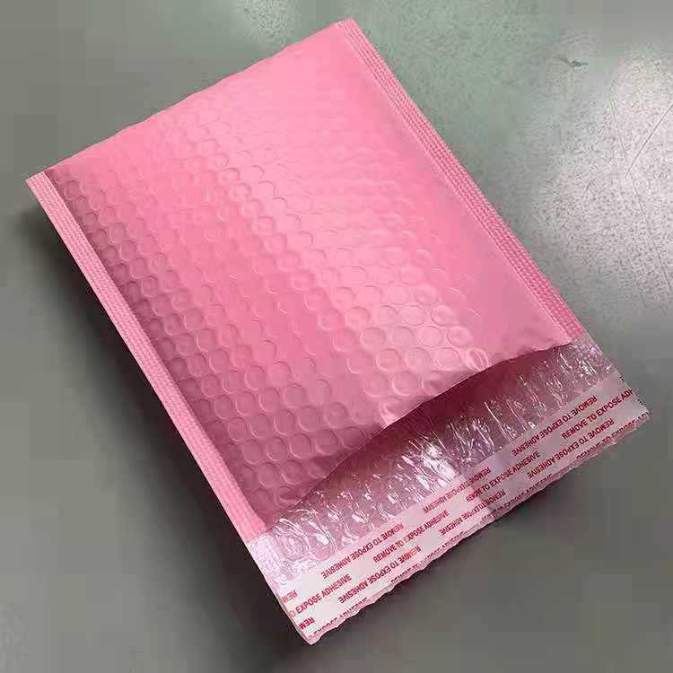 ピンクの共押出フィルム厚手気泡袋、黒色フォーム袋、衣料品包装袋、裸紫色の宅配袋、卸売メーカー|undefined
