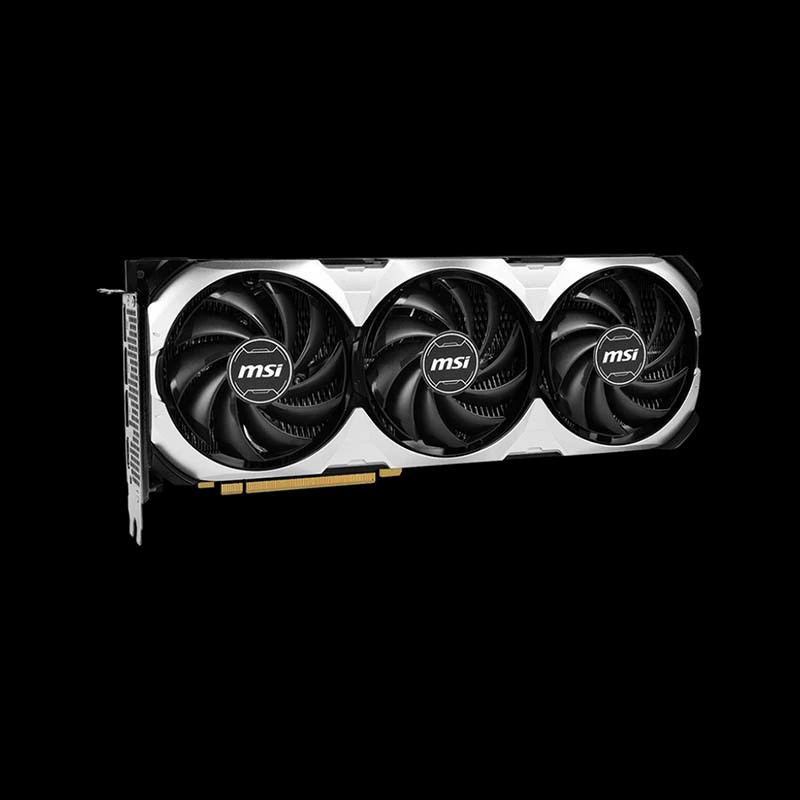 Графическая карта (MSI) GeForce RTX 4070 Ti Gaming X Trio, тройной вентилятор, охлаждение 1 кг