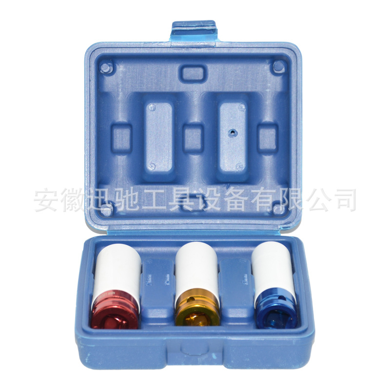 Desmontaje de neumáticos manga protección cabeza 17/19/21/22 pistola aire alargado llave eléctrica reparación herramienta traje 1/2