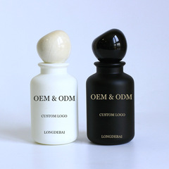 15バヨネット30ml 50ml 100ml円形ガラス香水瓶と新型樹脂カバーの細いスプレー香水瓶