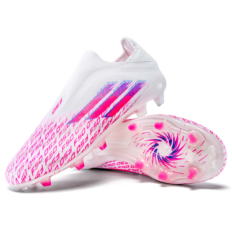 2025 zapatos de fútbol hombres y mujeres zapatos de clavos largos juveniles estudiantes zapatos de fútbol zapatos deportivos fábrica directa