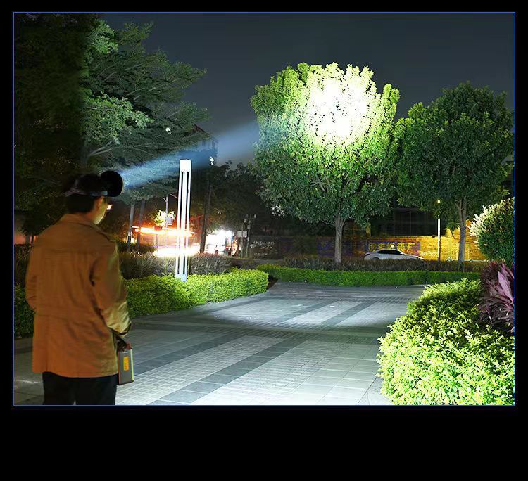 头灯可充电P90头戴式