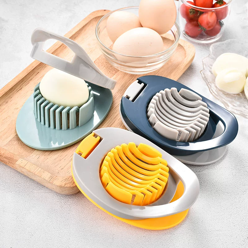 Popular egg cutter household multi-function stainless steel egg splitting sliced ​​egg divider kitchen kitchen miscellaneous parts