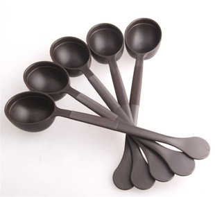Coffee powder measuring spoon siphon pot bean spoon milk tea fruit powder measuring long handle measuring spoon food PP spoon coffee measuring spoon 10g