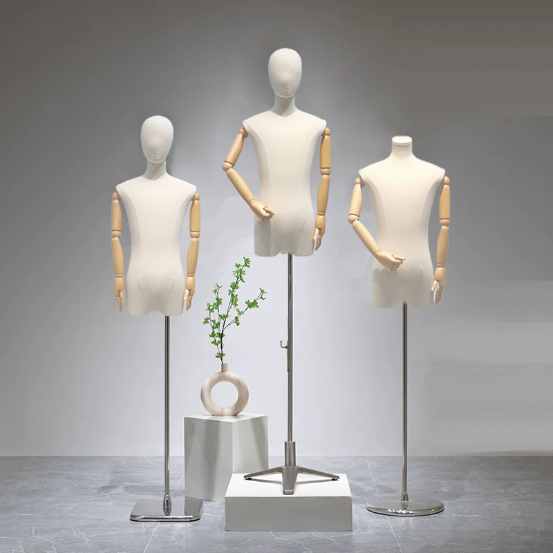 Tienda de ropa para niños, modelo para niños adolescentes, props, maniquí de busto, tienda de ropa, modelo para niños, marco de modelo de ropa para niños