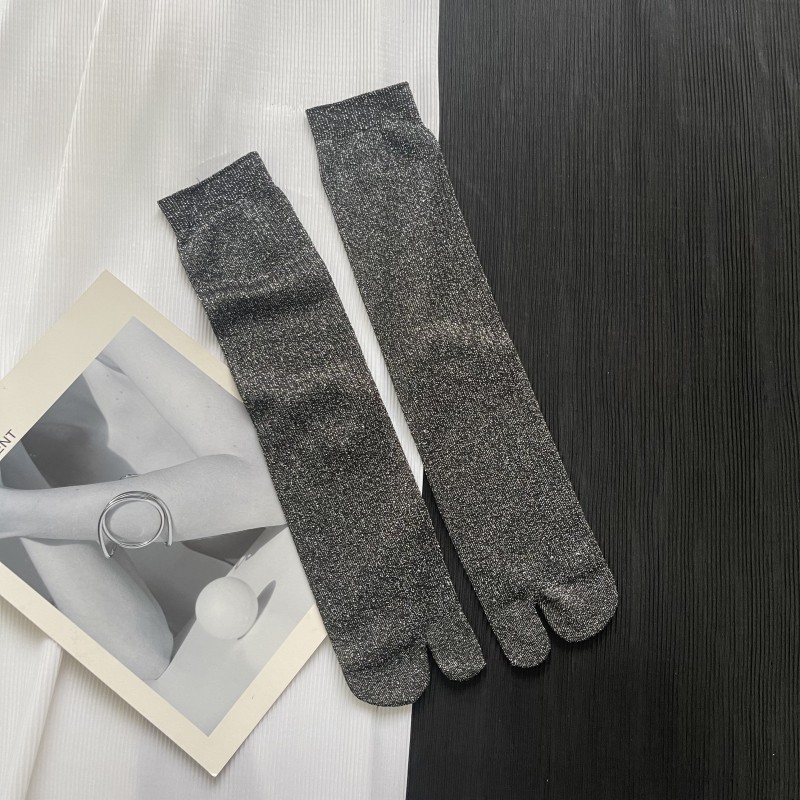 Short black silver