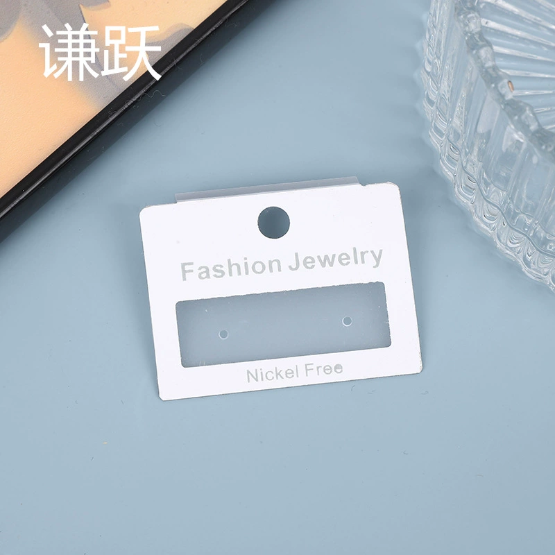 Печать из ПВХ прозрачные серьги jewelry крючок ювелирная карта серьги стойка серьги диск упаковки карты оптом