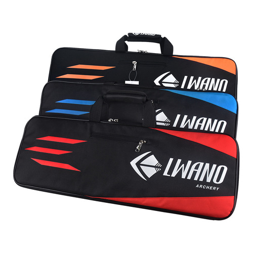 Manufacturer wholesale split recurve bow bag portable bow bag with compartments American recurve competitive bow bag