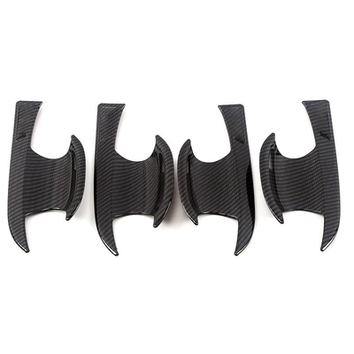 Other Automotive Exterior Supplies: Door Bowl Handle Anti-Scratch - door-bowl-blade-style-carbon-fiber