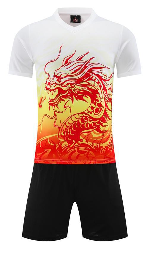 Dragón de secado rápido traje traje de barco de dragón manga corta protección solar dragón barco de dragón barco de dragón traje de equipo de seda de hielo se puede imprimir nombre del equipo