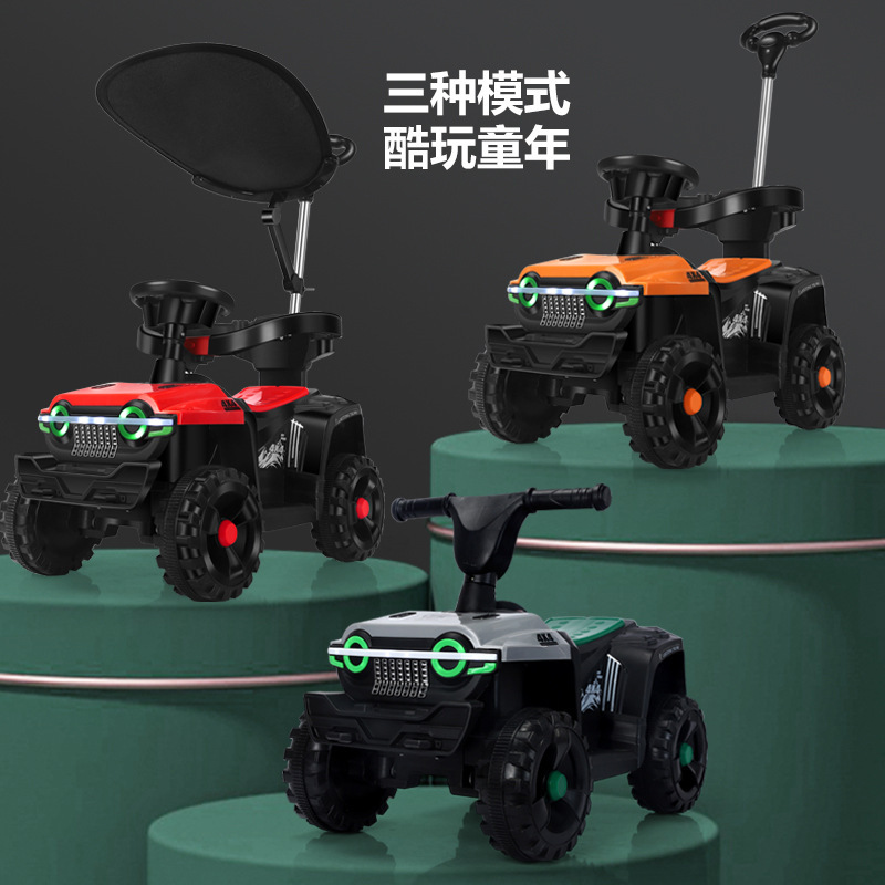 Cross-border children's electric off-road vehicle beach buggy electric car boys and girls can sit with remote control Battery Rechargeable