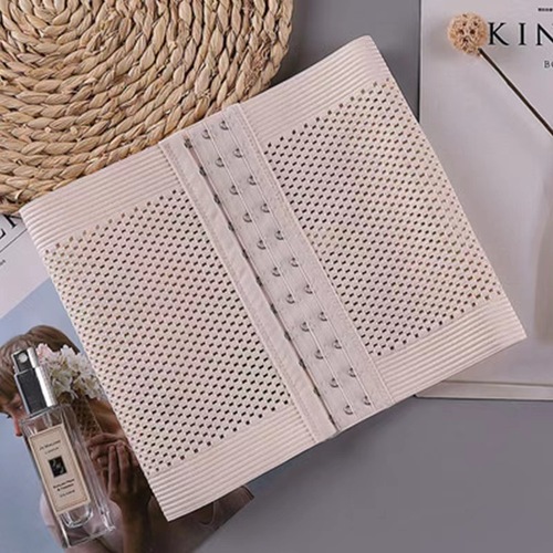 Wholesale Cross-Border 3-Row 11-Button Women's Postpartum Body-Shaping Waist-Slimming Hollowed-Out Belly-Control Cincher