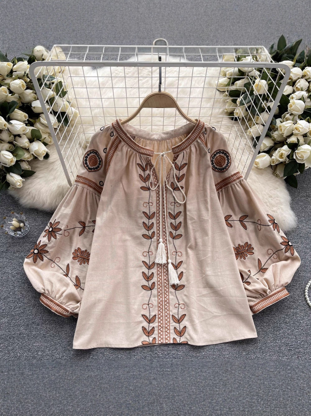 ethnic design shirt