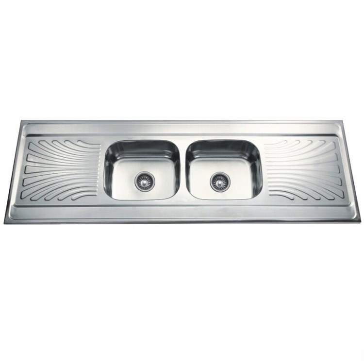 Oriente Medio Arabia Saudita Qatar Irak Emiratos Árabes Unidos estilo Dubai un solo canal con placa acero inoxidable lavabo de cocina