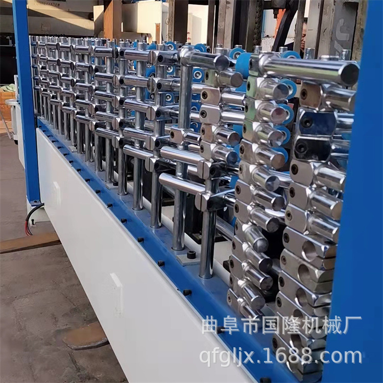 木塑板包覆机 木格栅线条包覆机 竹木纤维板包覆机国隆厂家供价