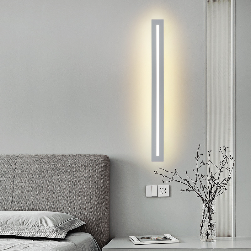 LED modern and minimalistic sconce for corridor for living room