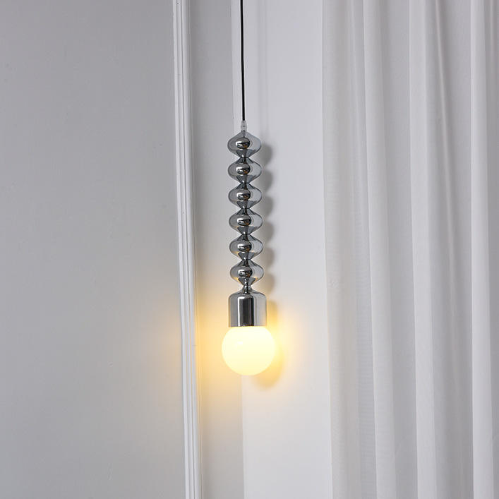 包豪斯燈具現代簡約臥室床頭燈圓球葫蘆形燈展廳北歐餐廳鏡面吊燈