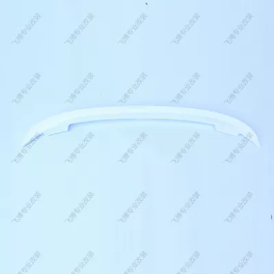 Sedan universal rear wing non-perforated Fixed wind wing - bright-white