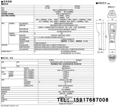 tachometer handheld standard speed