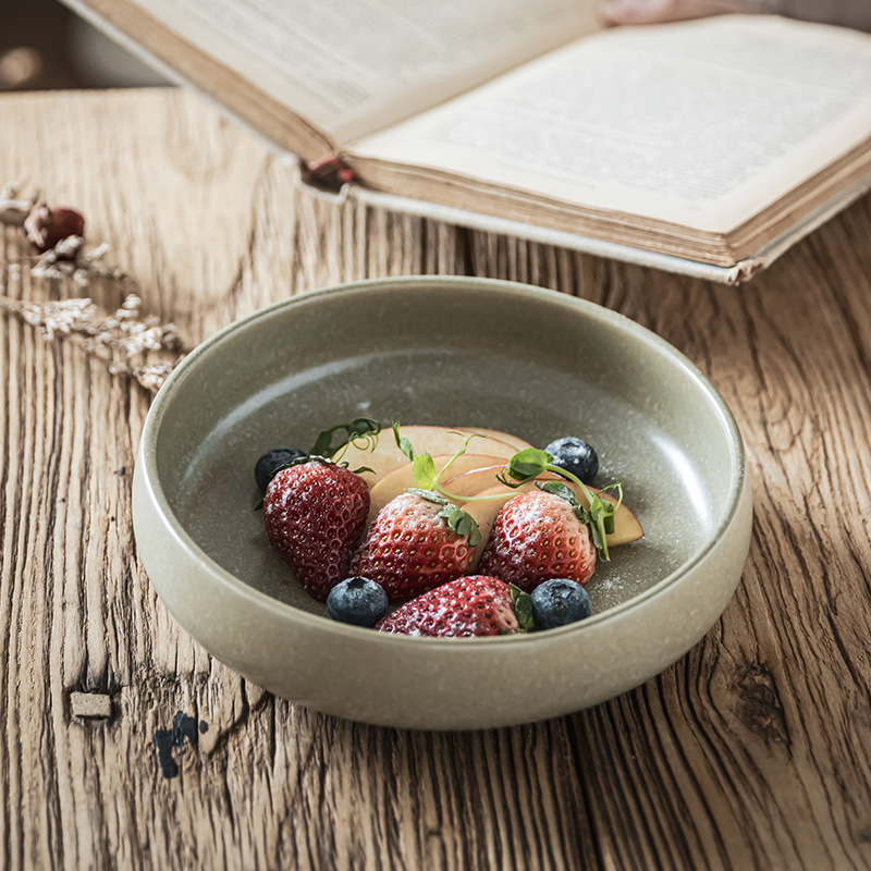 Tacos japoneses, platos de cerámica retrógrada, platos de postres, platos de platos, platos de platos, platos de platos, platos de ensalada