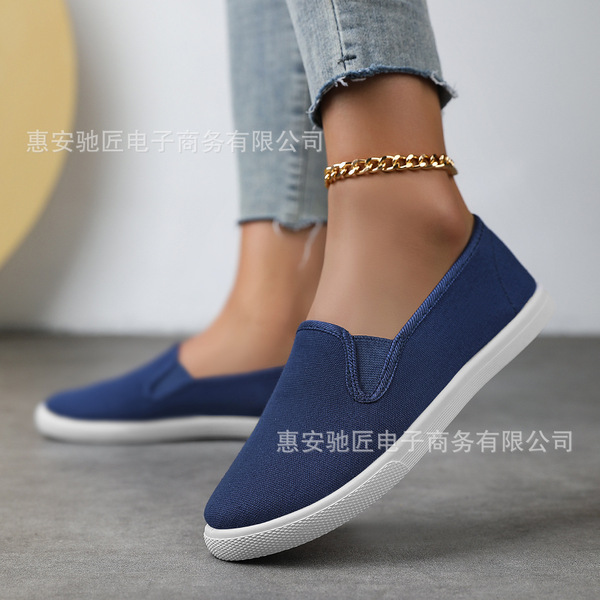 White cloth summer espadrilles