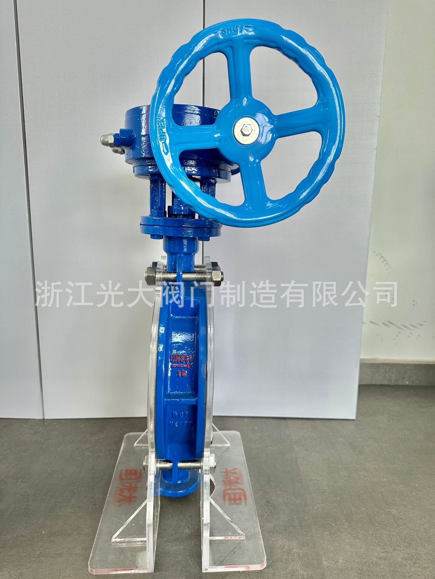 对夹式蝶阀阀门厂家蝶阀对夹D373H-16C DN250