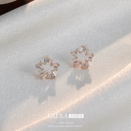 耳钉;项链;耳环