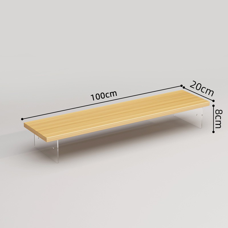통나무 색상 길이 100cm (판 두께 1.5cm)