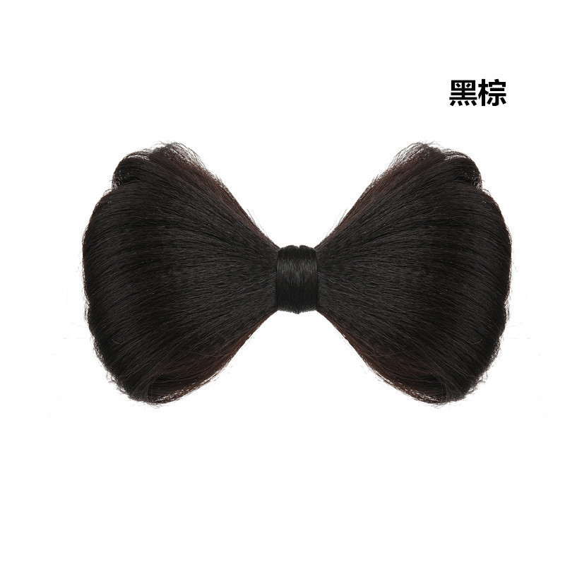 Bow ball head-brown black
