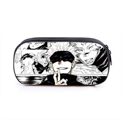2024 new five-pointed magic tricks to fight high-value pencil bags for students cartoon cute printed pencil case stationery bags