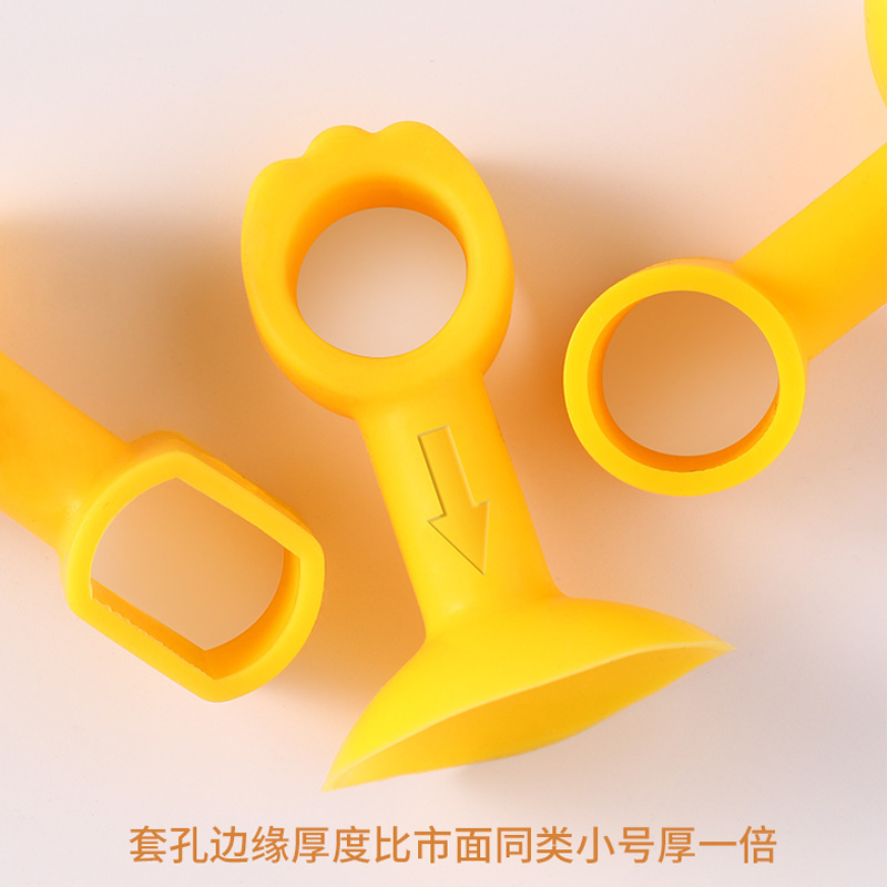 厚手のシリコン製のドアの後ろの衝突防止マットのドアの取っ手のドアはゴム製のドアを吸い取ります。|undefined
