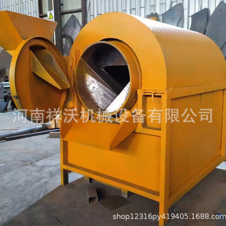 现货供应芝麻炒货机 电加热炒芝麻机 燃气不锈钢芝麻花生炒货机