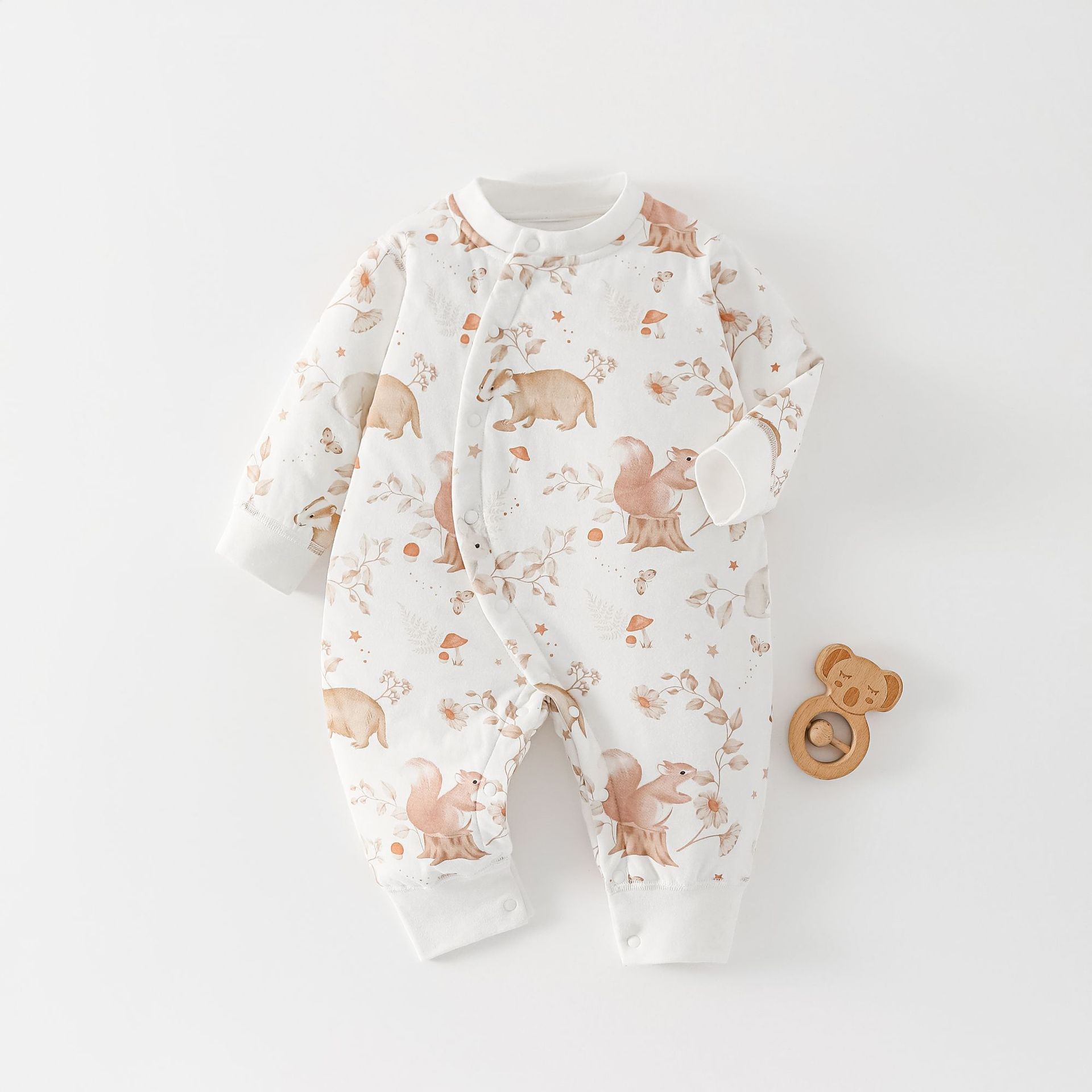 40g de bata sin hueso, bata de algodón, ropa de invierno para bebés, ropa de algodón para recién nacidos.