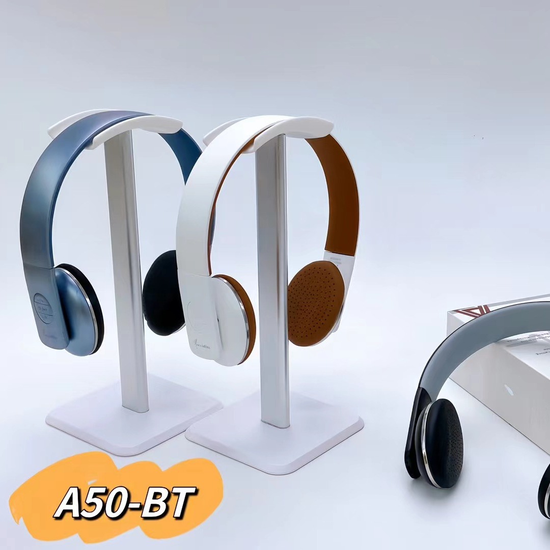 Nuevo retro estilo americano auriculares bluetooth A50 - BT estéreo inalámbrico deportivo carrera de larga duración image 2
