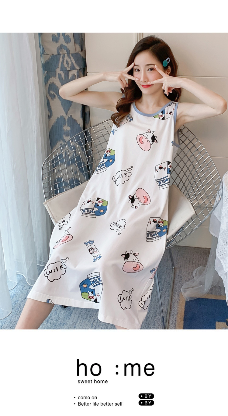 Chemise de nuit en coton - Ref 3446192 Image 22