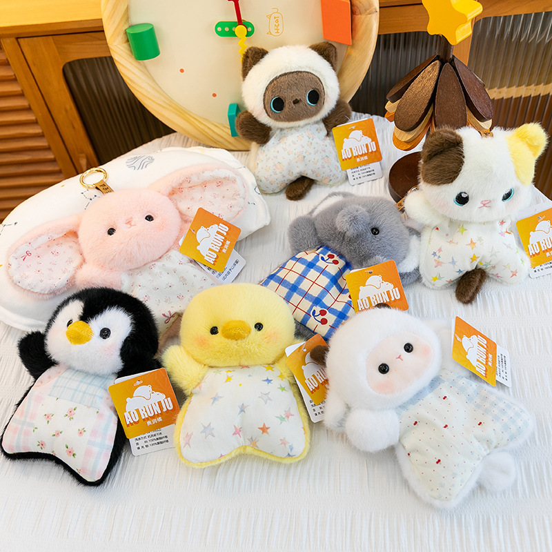 Authentic Plush Squishy Bean Bag Table Companion Series Soothing Gift for Office Girls to Give to Best Friends Plush Toy